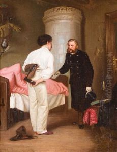 Einladung Zum Tee by Georg David Salomon Knorr