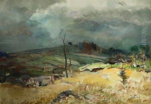 Landschaft by Vaclav Knotek