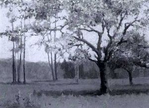Apple Blossoms by Elizabeth Annie Mcgillivray Knowles