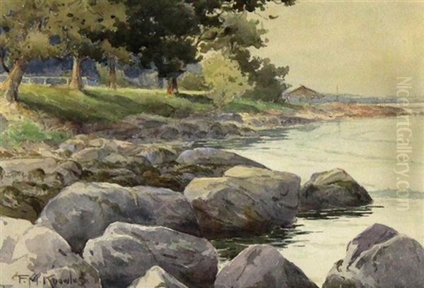 Landscape With Rocky Shoreline - view 1