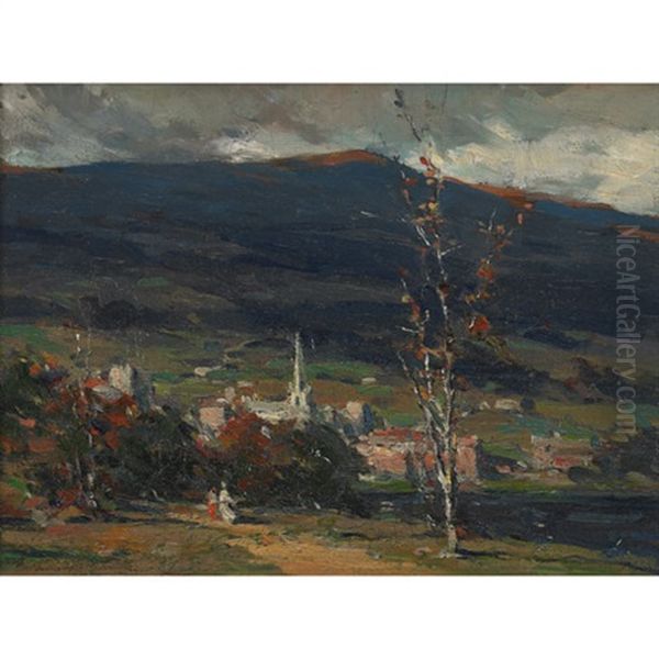 View Of A Village - view 1