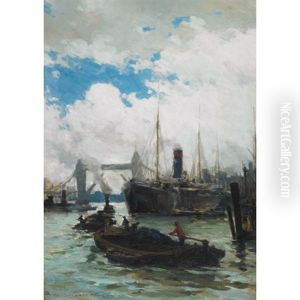 Shipping On The Thames