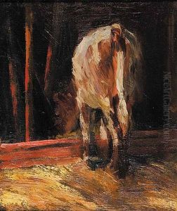 Untitled - Cow Feeding (study)
