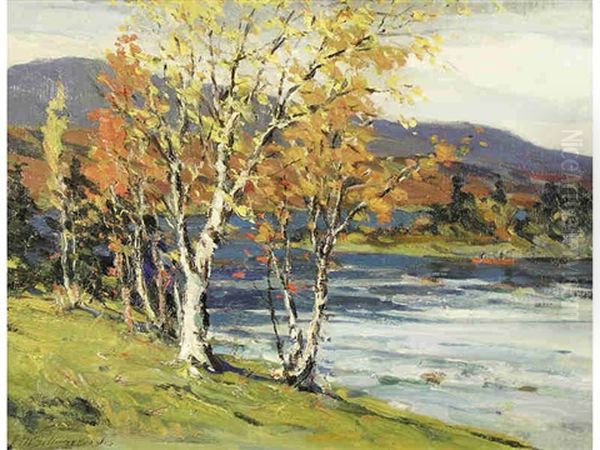 By Stream And Mountains - view 1