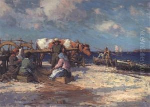 East Coast Fisherman by Farquhar McGillivray Strachen Knowles