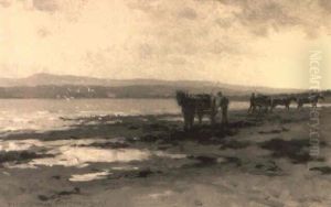 Picking Up Seaweed by Farquhar McGillivray Strachen Knowles