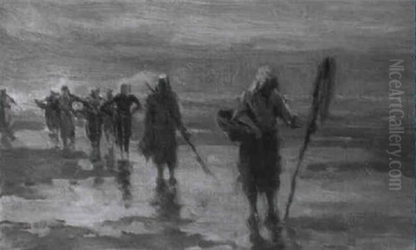 Fishers Of Cancale (brittany) - view 1