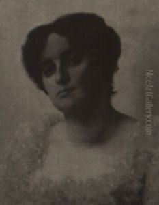 Portrait Of A Woman by Farquhar McGillivray Strachen Knowles