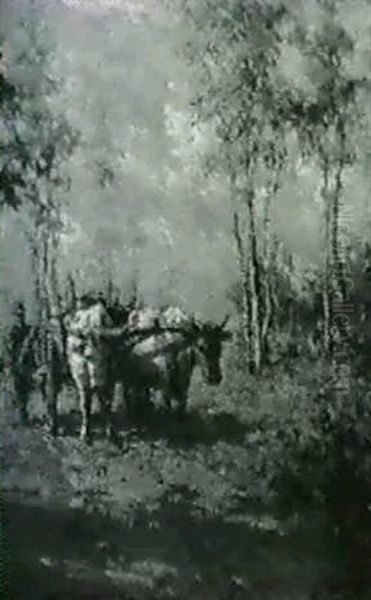 Hauling Wood - view 1