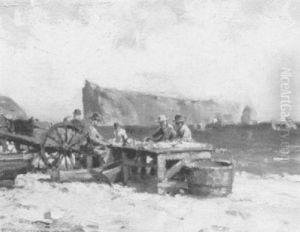 Fishermen On Shore, Near Perce Rock