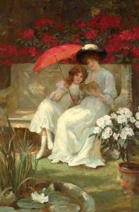 The Red Parasol by George Sheridan Knowles