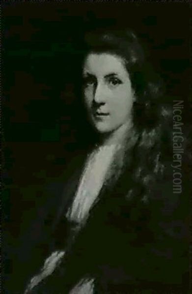 Portrait Of Miss Agnes A. Marshall, Seated Half Lenght - view 1