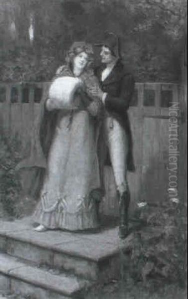 A Courting Couple - view 1