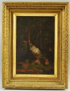 Woodland Interior by Helen Mary Knowlton