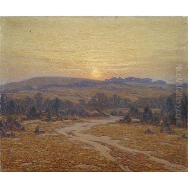 Hillside At Dawn - view 1