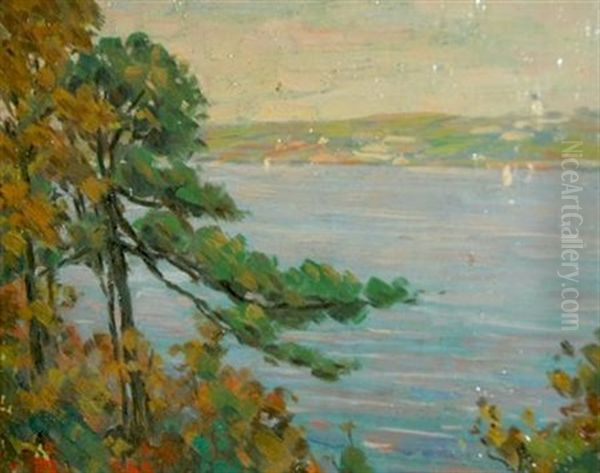 Autumn Seascape (+ Beached Ship; 2 Works) - view 1