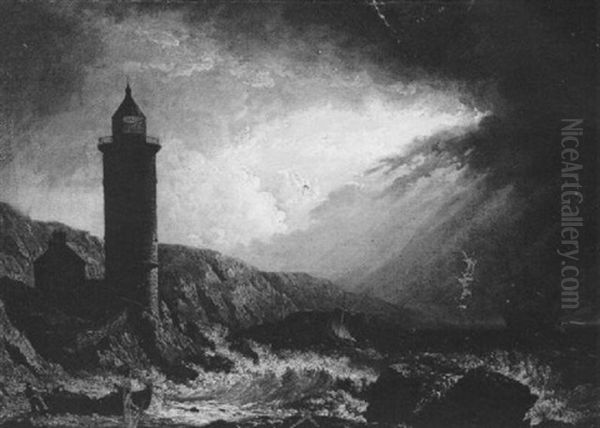 The Cloch Lighthouse - view 1
