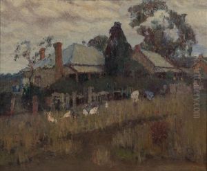 Homestead At Eltham by William Dunn Knox