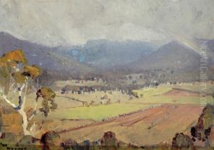 Rain In The Hills, Healesville by William Dunn Knox