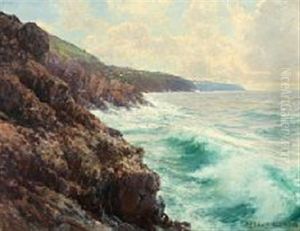 Coastal Scenery From Bornholm by Peder Jacob Marius Knudsen