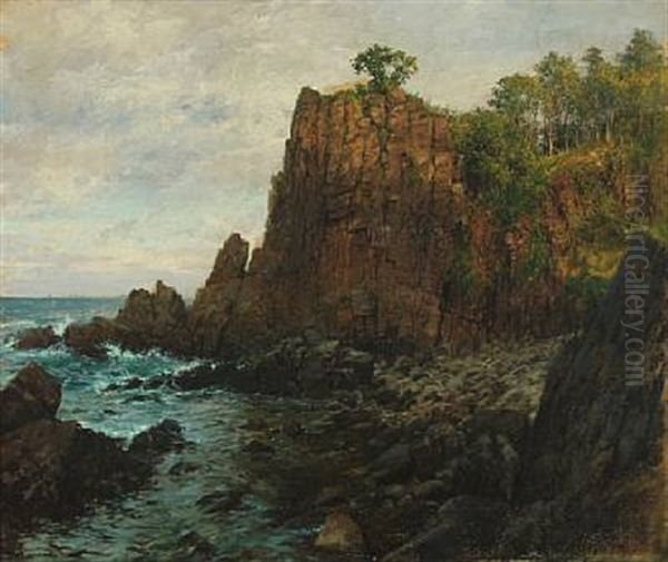 A Coastal Scenery From The Island Of Bornholm - view 1