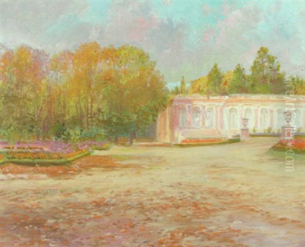 Fra Parken Ved Versailles Med Grand Trianon - view 1