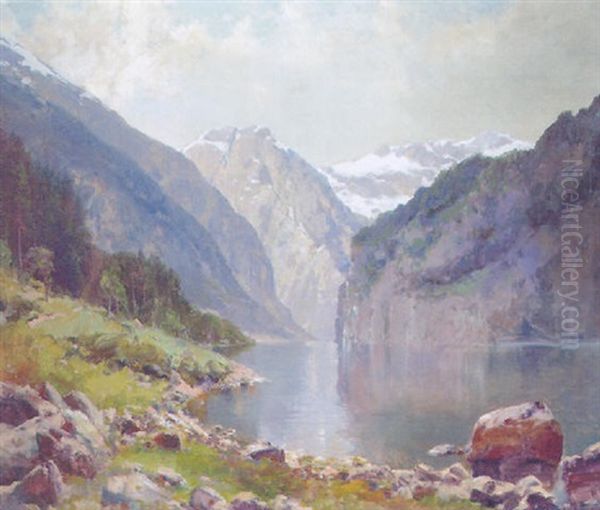 An Arctic Fjord - view 1