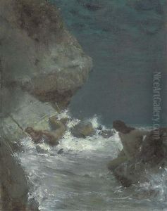 Mermaids Caught In The Storm