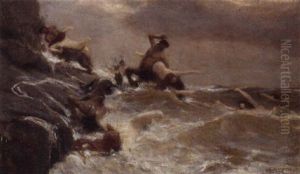 Centaurs Abducting The Sirens