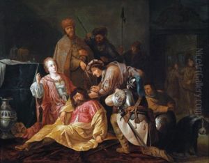 Samson Und Delilah by Nikolaus Knuepfer