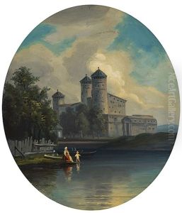 Olavinlinna Castle by Johan Knutson