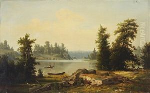 Rower In The Archipelago Of Tammisaari