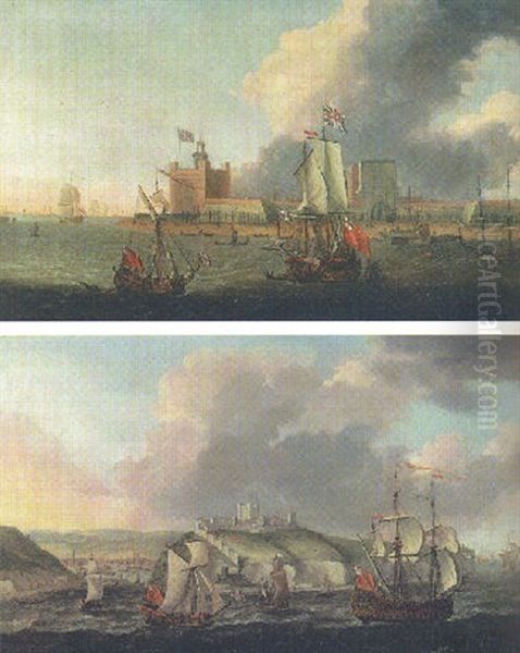 Ships Of The Fleet Off Garrison Point, Sheerness - view 1