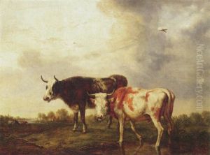 Cows In A Meadow by Jan Kobell III