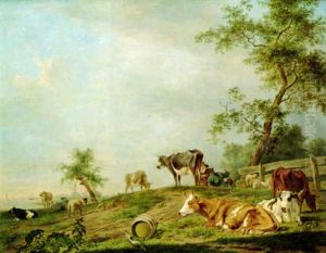 Cattle In A Meadow Cattle In A Meadow