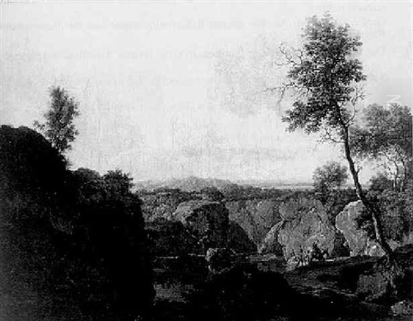 Gebirgslandschaft Mit See - view 1