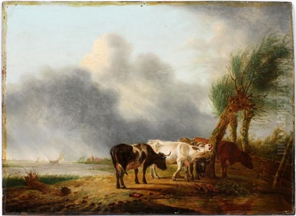 Landscape With Cattle - view 1