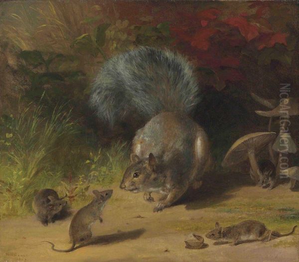 Squirrel And Mice - view 1