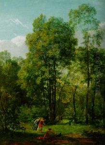 Weite Fluslandschaft by Wilhelm Alexander Wolfgang von Kobell