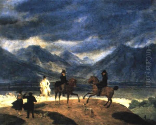 Das Treffen Des Kronprinzen Ludwig Von Bayern Mit Generalmajor Wrede - view 1