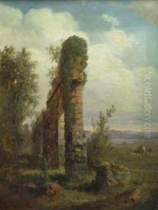 Ruins In A Landscape by William Holbrook Beard