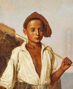 A Little Boy From Capri by Christen Kobke