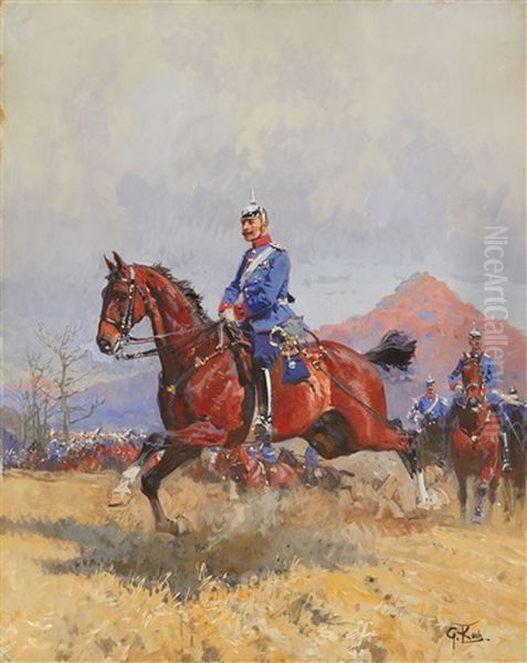 William Ii On Horseback - view 1