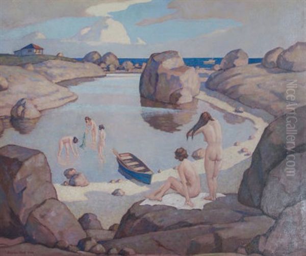 Nudes In An Inlet - view 1