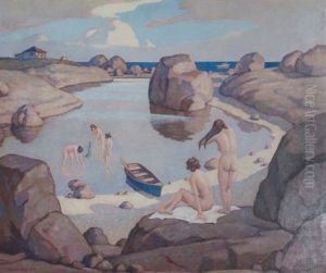Nudes In An Inlet Nudes In An Inlet