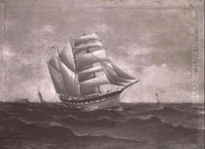 Marstal-schoner 'caroline Koch' by Johan Koch