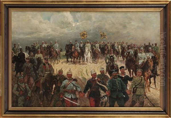 Imaginares Treffen Von Franz Joseph I. Und Wilhelm Ii - view 1