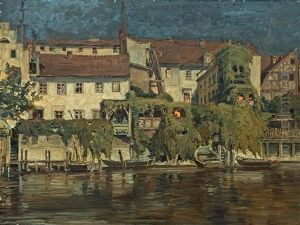 Riverside Houses by Max Friedrich Koch