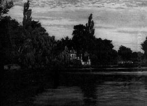 Wannseelandschaft by Max Friedrich Koch