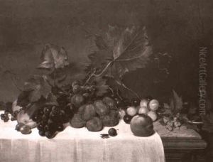 Stilleben Mit Fruchten by Heinrich Koch